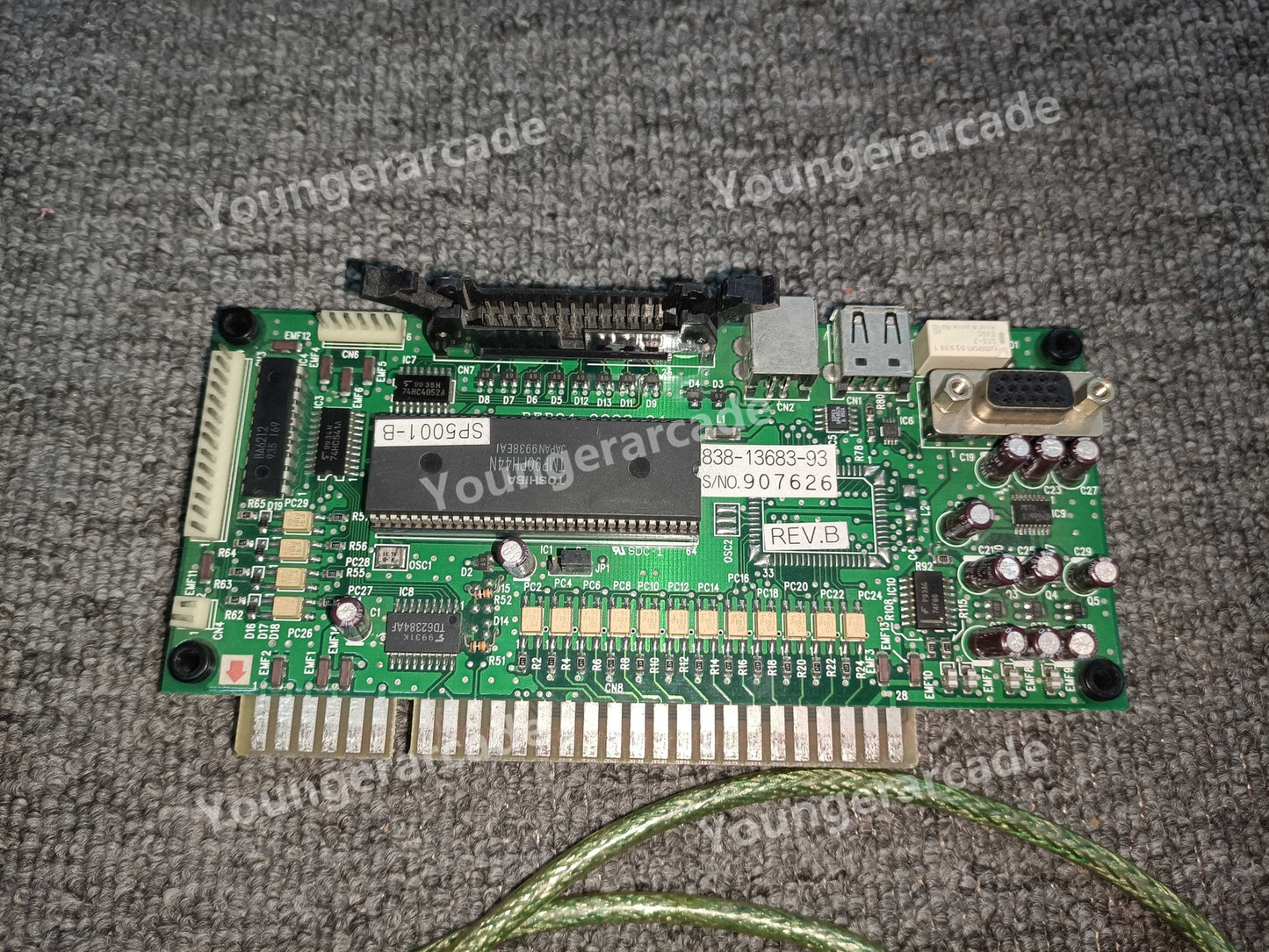 Used Sega Naomi JVS 838-13683-93 I/O Board PCB Arcade VGA Jamma Tested Working