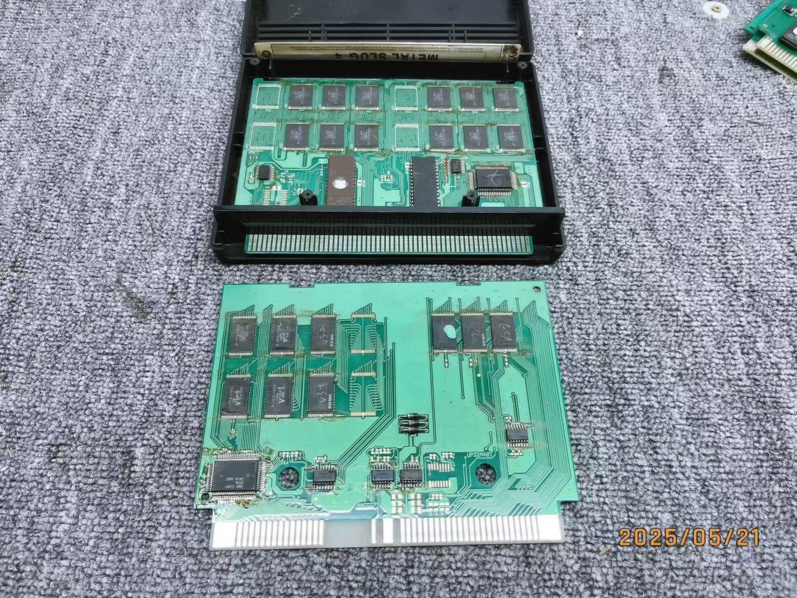 USED SNK NeoGeo MVS Metal Slug 4 Cartridge Tested Working