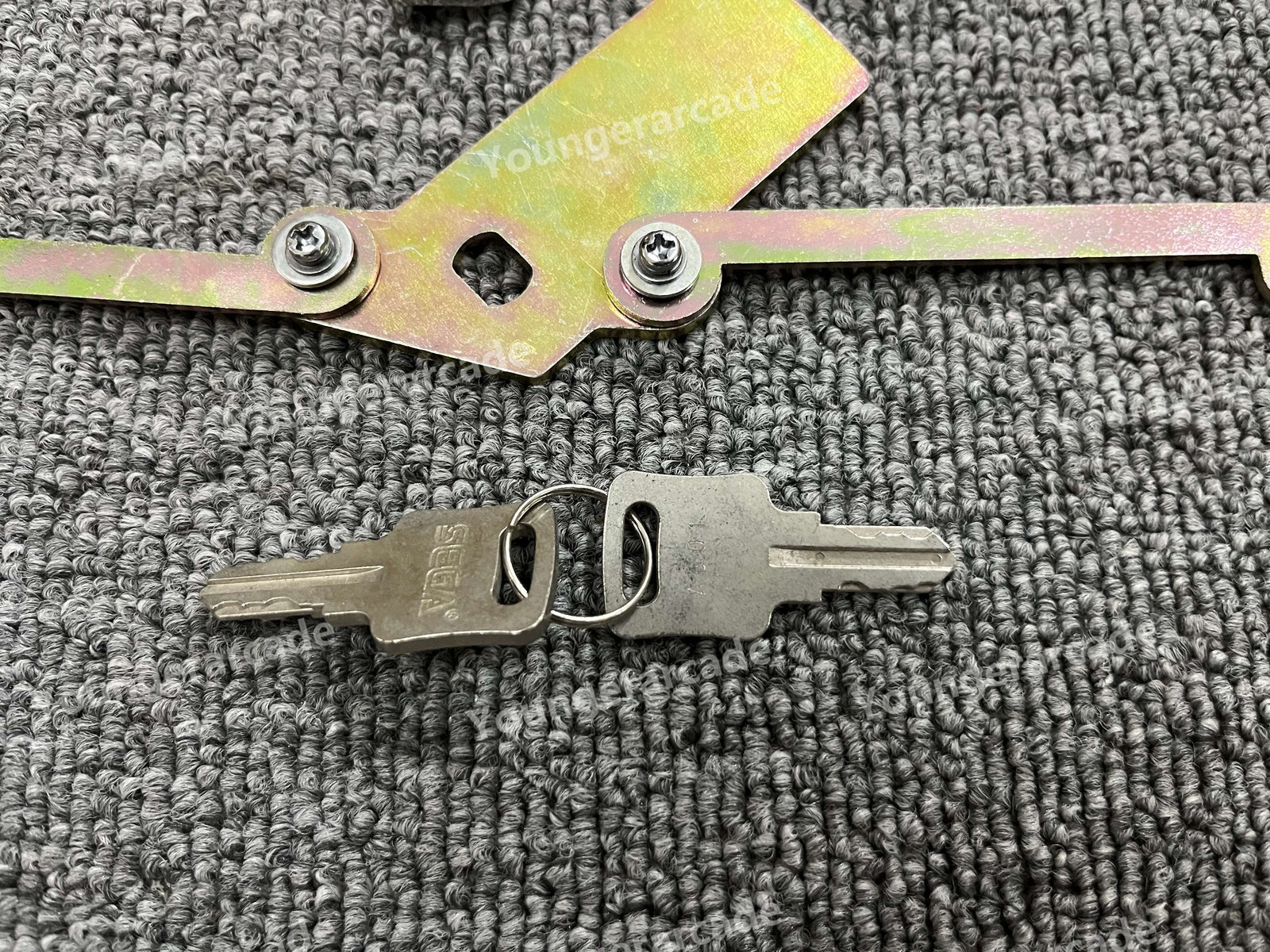Used Sega New Net City Coin Door A001 Lock Key Arcade Part