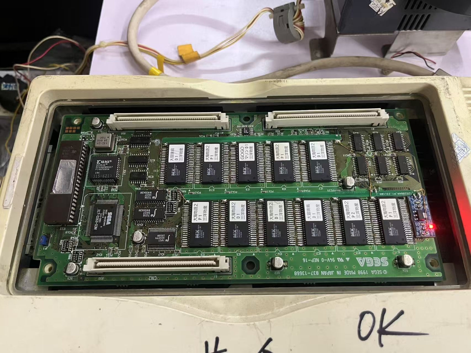 Used Sega Naomi Marvel Vs. Capcom 2 EEPROM Cartridge Tested Working