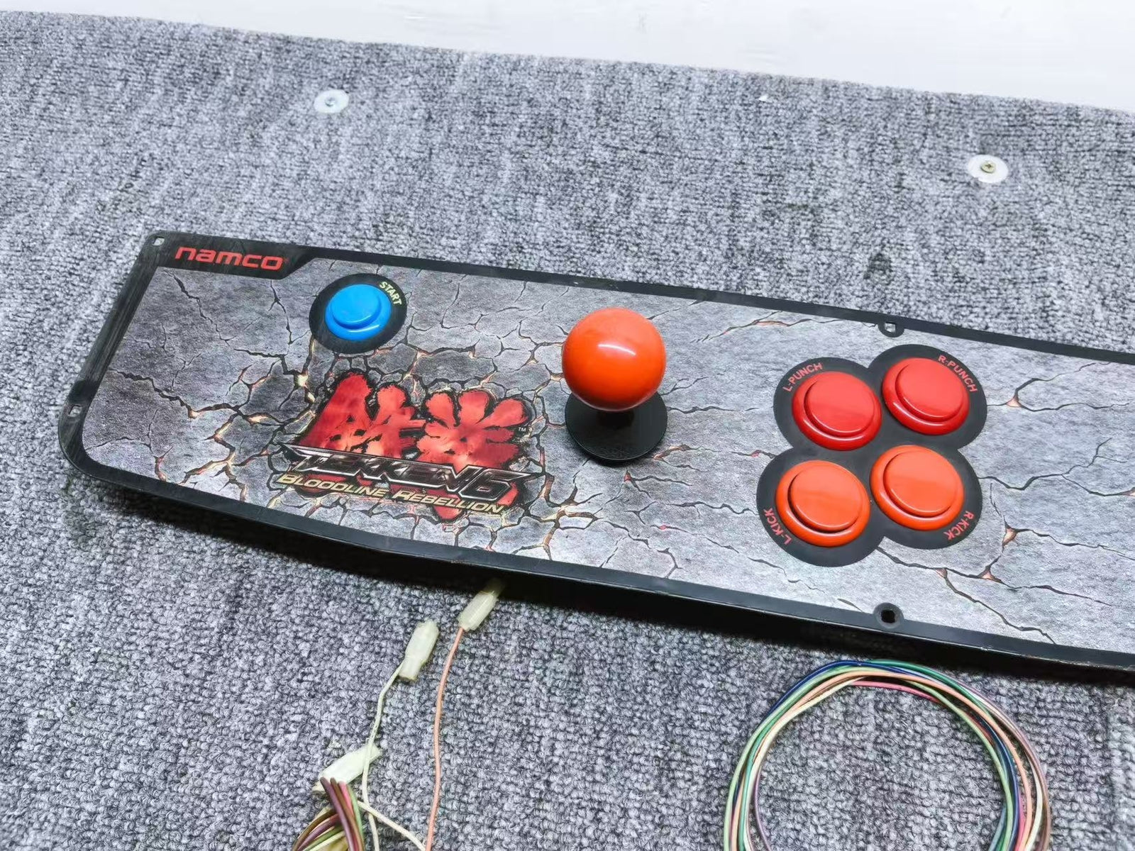Used Namco Tekken 6 Arcade Game Control Panel Without Testing