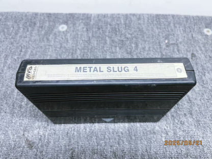 USED SNK NeoGeo MVS Metal Slug 4 Cartridge Tested Working