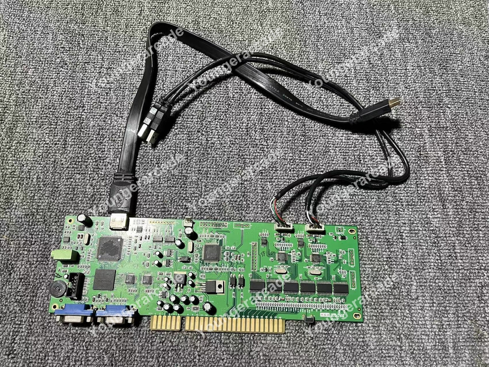 Retro Arcade Jamma To USB Converter Board PCB MAME Game Tested Working