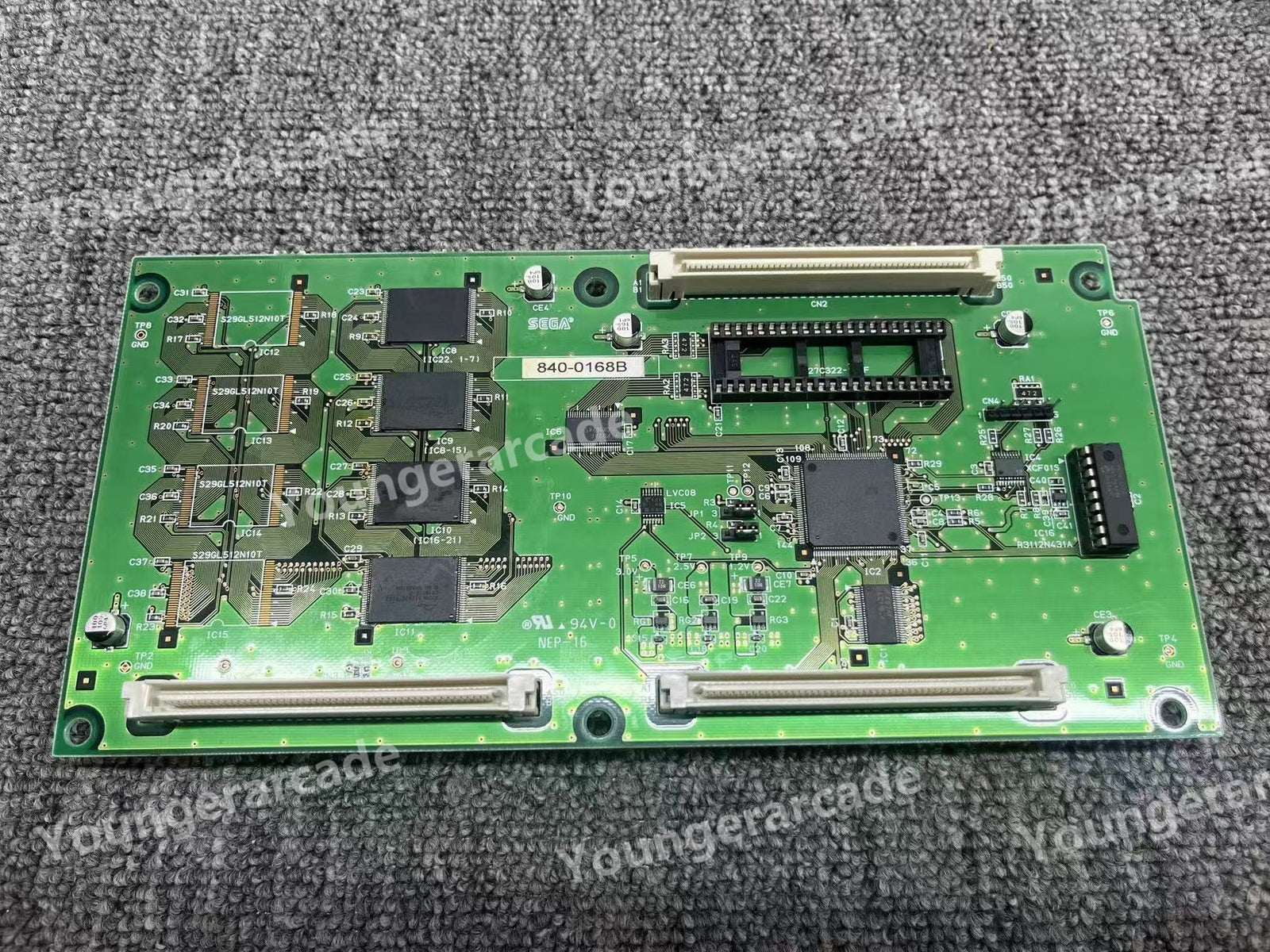 Used Sega Naomi Dynamite Deka EX: Asian Dynamite Arcade Cartridge Tested Working