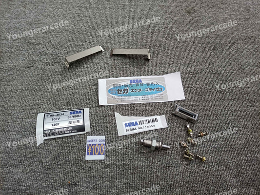 REPRO Stickers for Sega Blast City Arcade Game Cabinet