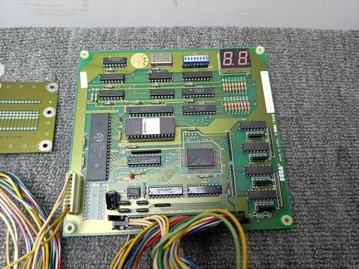 Used Sega System 32 Jurassic Park I/O Board Without Testing