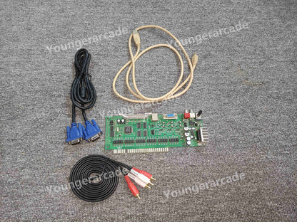 Used Jamma To JVS Board Converter PCB Ver D Tested Working
