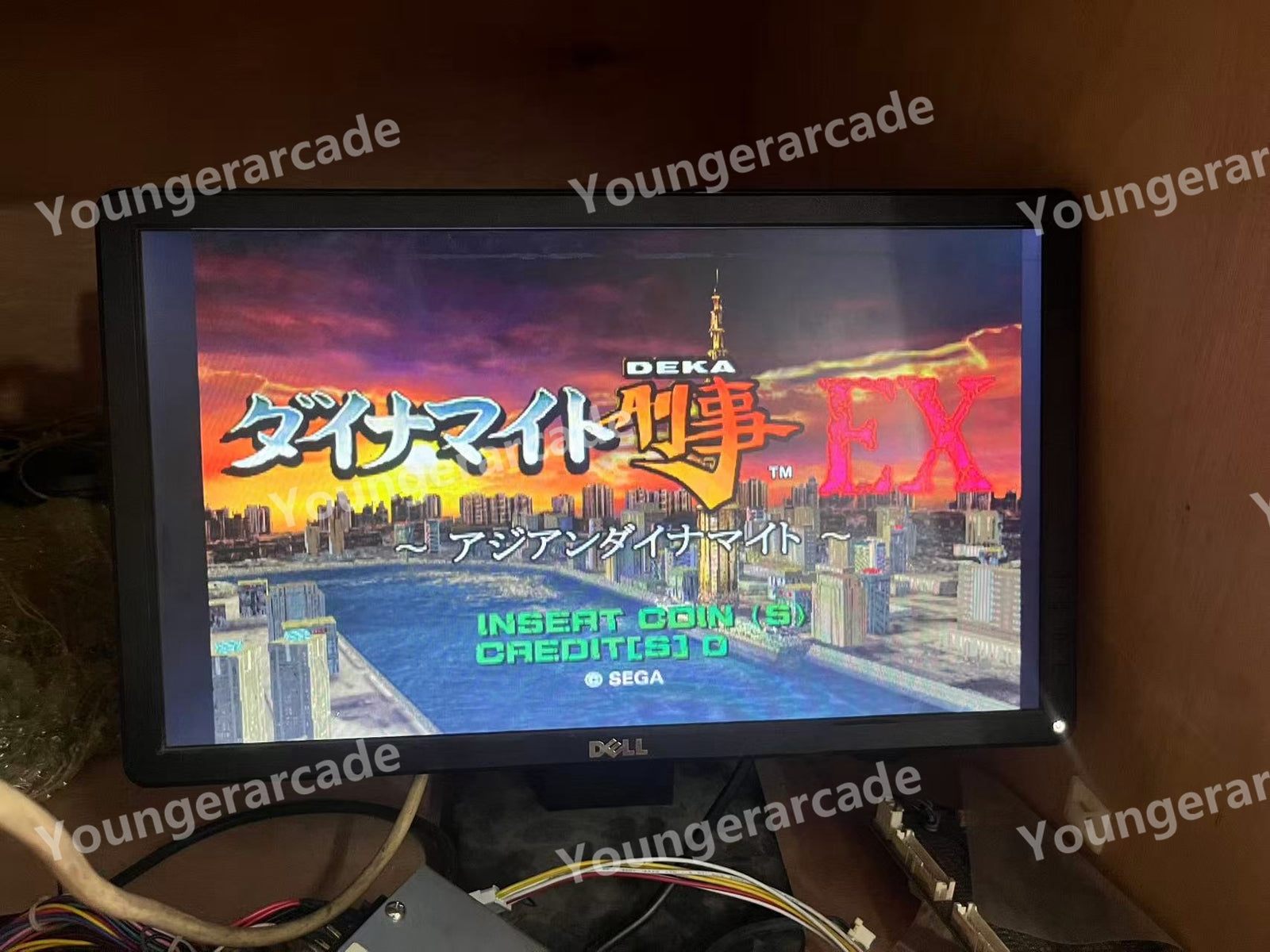 Used Sega Naomi Dynamite Deka EX: Asian Dynamite Arcade Cartridge Tested Working