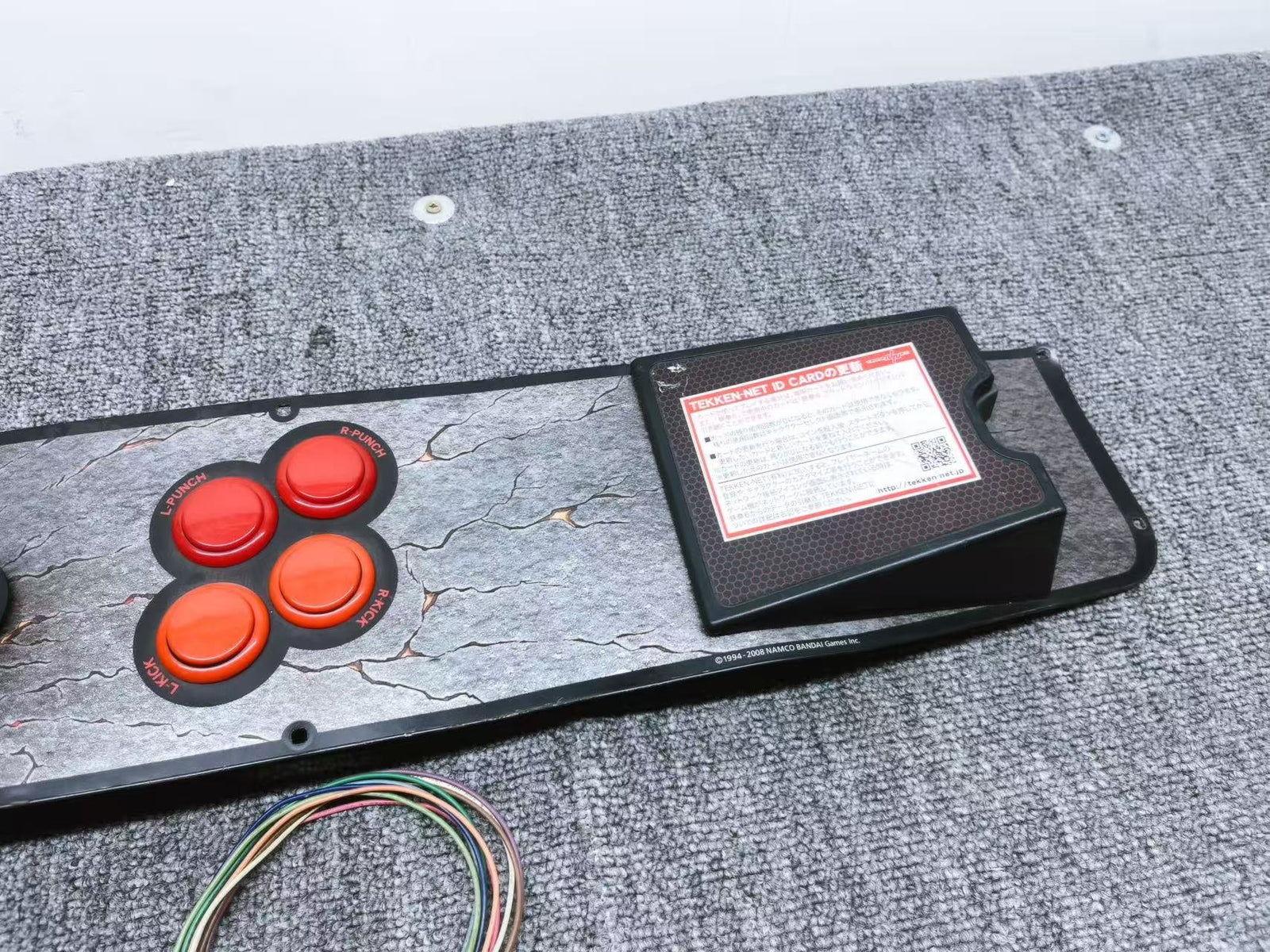 Used Namco Tekken 6 Arcade Game Control Panel Without Testing