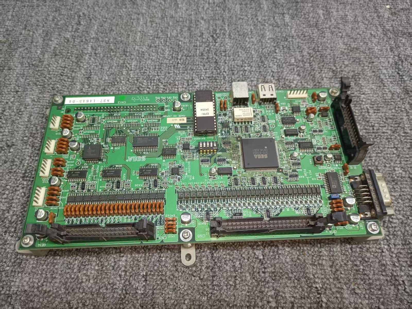 USED Sega Naomi Chihiro JVS I/O PCB Board 837-14645-04 Tested Working