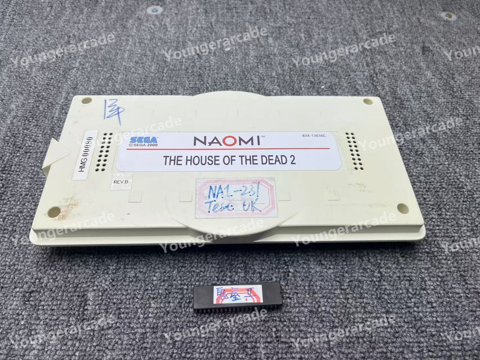 Used Sega Naomi The House of The Dead 2 EEPROM Arcade Cartridge Tested Working