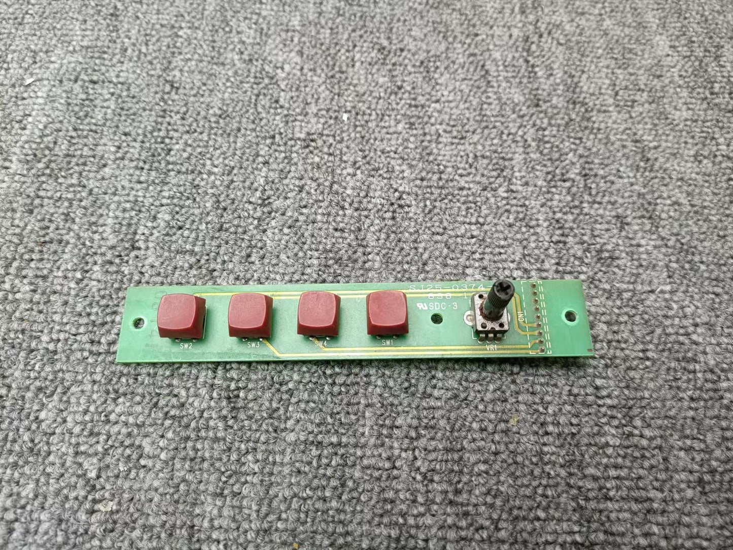 Used Sega New Net City Arcade Game Control Panel Part