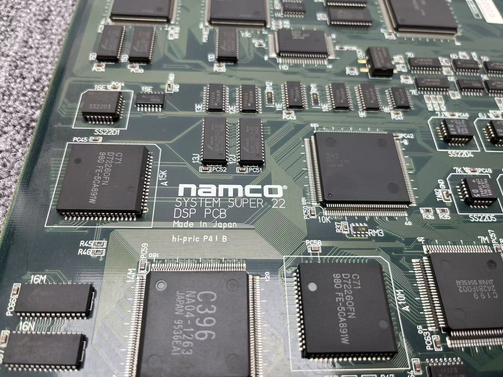 Used Namco System Super 22 Time Crisis DSP PCB Tested Working